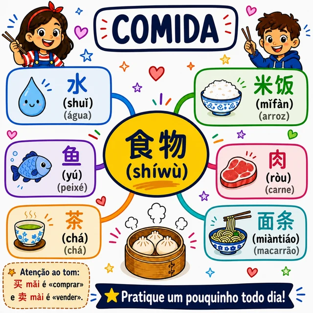 Mapa mental: Comida