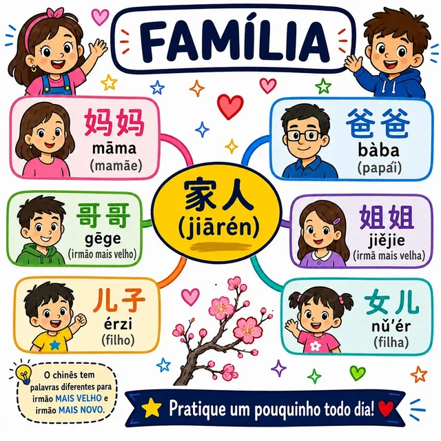 Mapa mental: Família